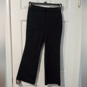 Boden Elegant Black  Crop Flare Pants
